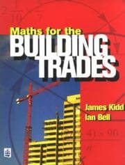 Tapa de Maths for the Building Trades