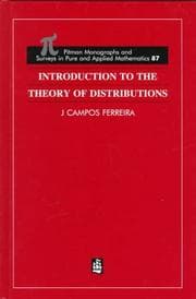 Tapa de Introduction To The Theory of Distributions