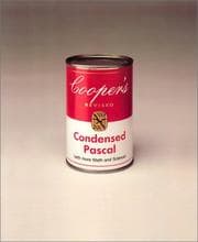 Tapa de Condensed PASCAL