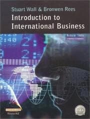 Tapa de Introduction to International Business (Modular Texts in Business and Economics)