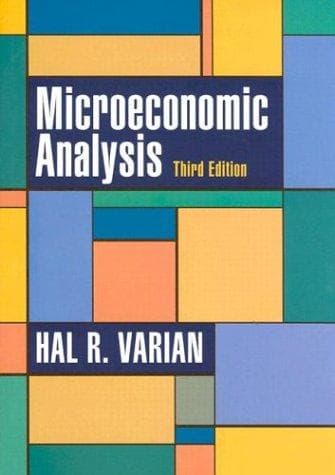 Tapa de Microeconomic analysis