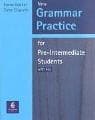 Tapa de New grammar practice for pre-intermediate students
