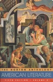 Tapa de Norton Anthology of American Literature