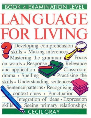 Tapa de Language for Living Book 4