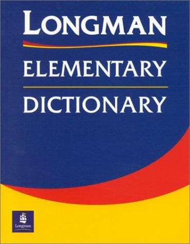 Tapa de Longman Elementary Dictionary