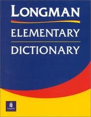 Tapa de Longman Elementary Dictionary
