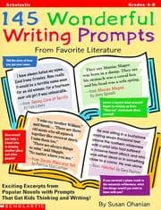 Tapa de 145 Wonderful Writing Prompts From Favorite Literature (Grades 4-8)