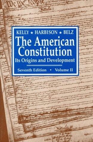 Tapa de The American Constitution