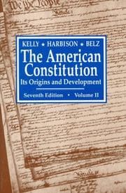 Tapa de The American Constitution