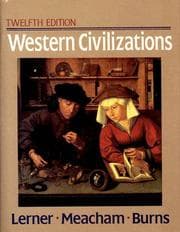 Tapa de Western civilizations, their history and their culture