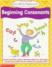 Tapa de Beginning Consonants (Fun With Phonics)