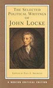 Tapa de The Selected Political Writings of John Locke