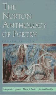 Tapa de The Norton anthology of poetry--fourth edition