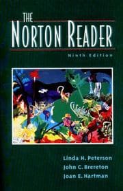 Tapa de The Norton Reader -- Ninth Edition