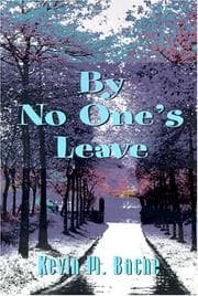Tapa de By No One's Leave