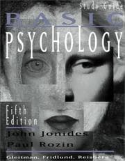 Tapa de Basic Psychology (Study Guide)