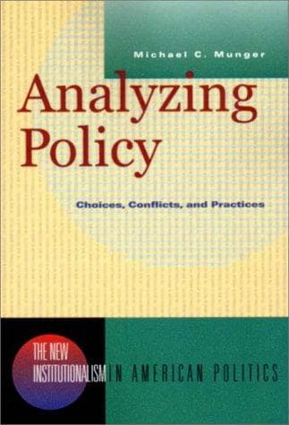 Tapa de Analyzing Policy