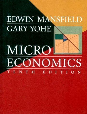 Tapa de Microeconomics
