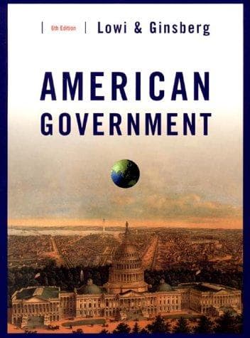 Tapa de American Government