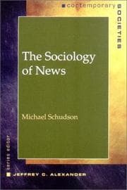Tapa de The sociology of news