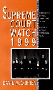 Tapa de Supreme Court Watch 1999