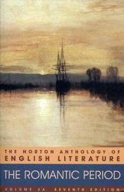 Tapa de The Norton Anthology of English Literature --Seventh Edition -- Volume 2A