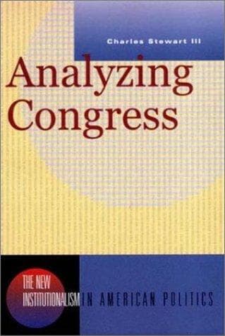 Tapa de Analyzing Congress