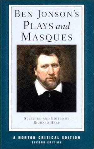Tapa de Ben Jonson's plays and masques
