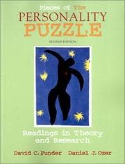 Tapa de Pieces of the personality puzzle