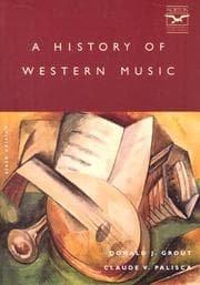 Tapa de History of Western Music
