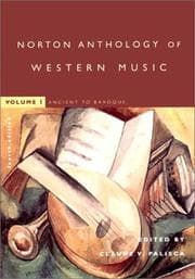 Tapa de The Norton Anthology of Western Music