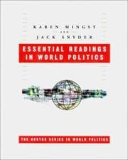 Tapa de Essential readings in world politics