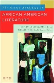 Tapa de The Norton anthology of African American literature