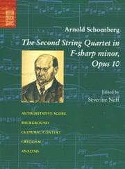Tapa de Second String Quartet in F-Sharp Minor, Op. 10