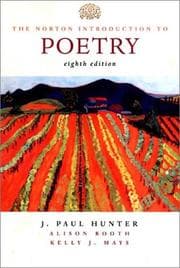 Tapa de The Norton introduction to poetry