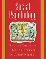 Tapa de Social psychology