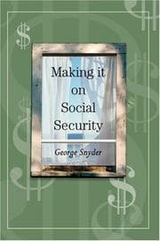 Tapa de Making it on Social Security