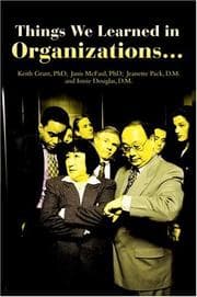Tapa de Things We Learned in Organizations
