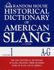 Tapa de Random House Historical Dictionary of American Slang: Vol. 1 3 vols
