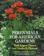 Tapa de Perennials for American gardens