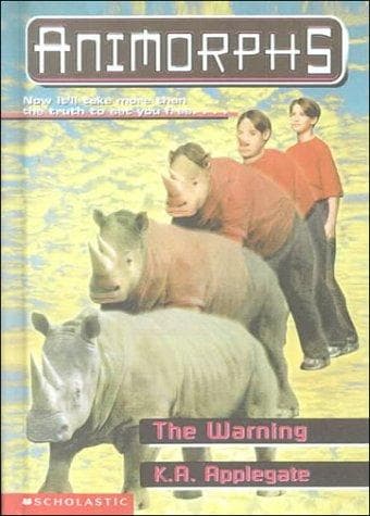 Tapa de The Warning (Animorphs, 16)