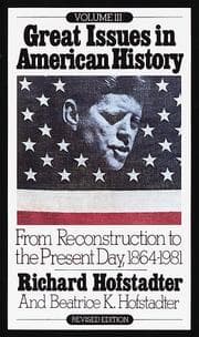 Tapa de Great issues in American history