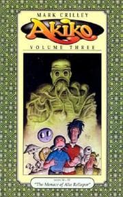 Tapa de Menace of Alia Rellapor (Akiko, Vol 3)