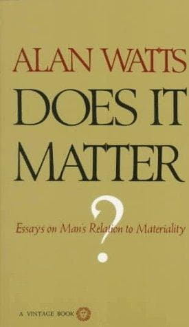 Tapa de Does It Matter?