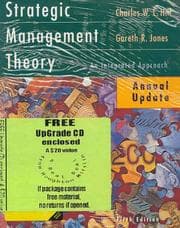 Tapa de Strategic Management Theory And Cd-rom
