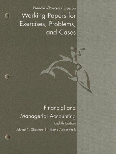 Tapa de Financial and Managerial Accounting