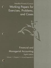 Tapa de Financial and Managerial Accounting