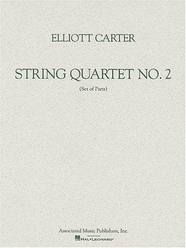 Tapa de String Quartet No. 2 (1959)