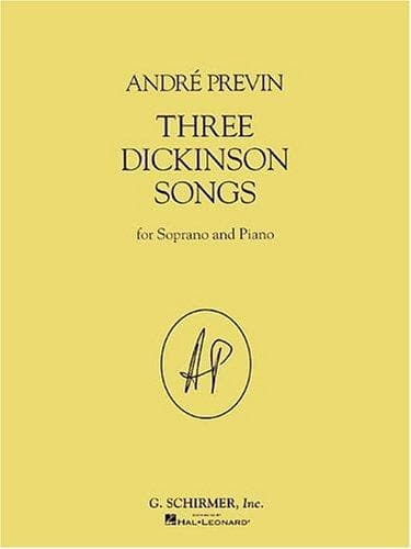 Tapa de Three Dickinson Songs