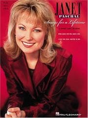 Tapa de Janet Paschal - Songs for a Lifetime